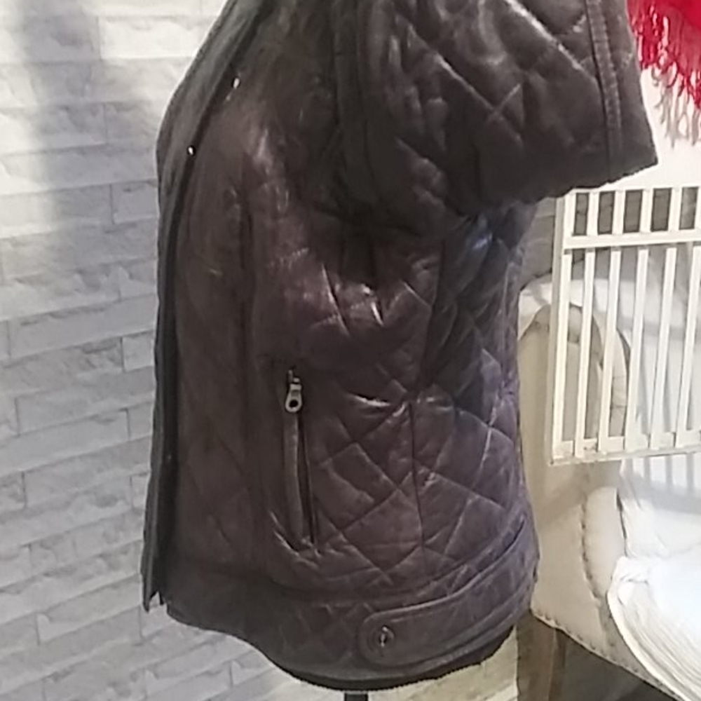 LULU BRAVO Leather Jacket - Picture 4 of 10